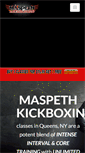 Mobile Screenshot of maspethkickboxing.com